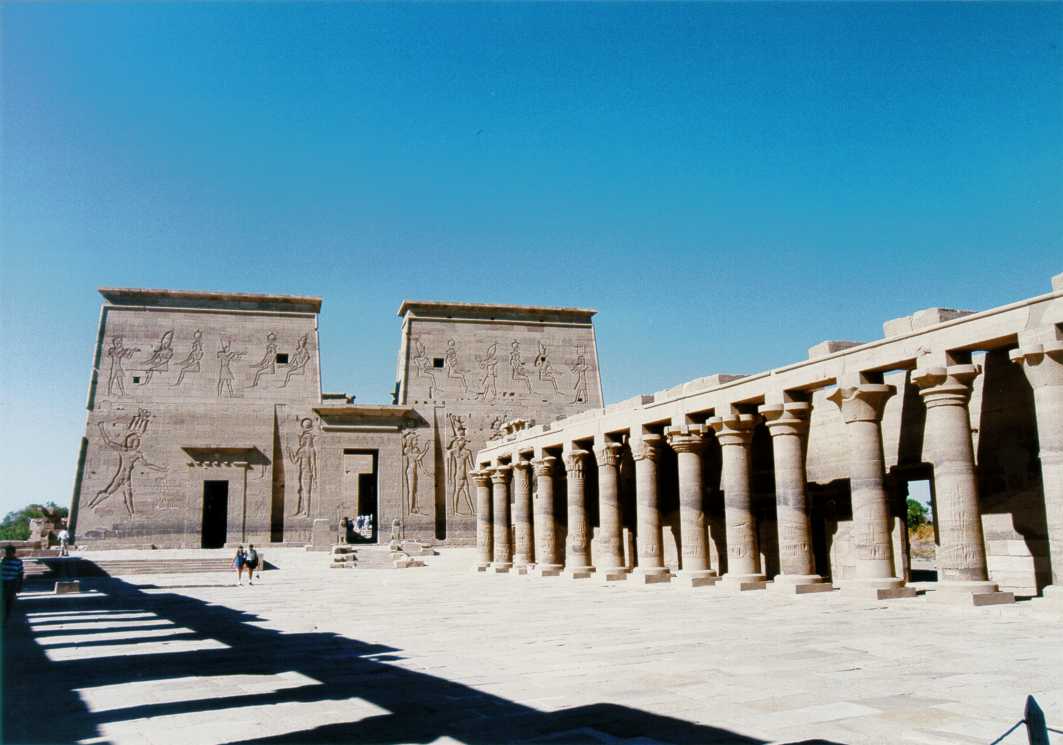 Philae   Courtyard